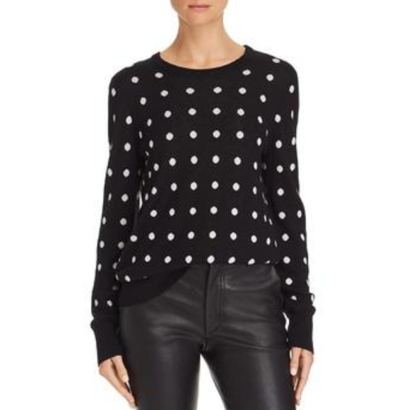 JOIE Brettina B Wool Polka Dot Pullover Sweater XL. - Picture 1 of 8